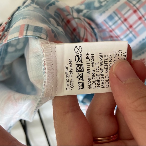 NWOT | Romwe women’s patterned cuffed shorts — small (size 4) - Picture 6 of 6